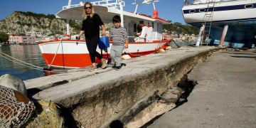 Seebeben vor Zakynthos