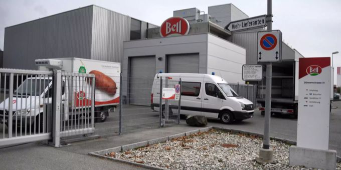 Oensinger Schlachthof - Bell beziffert Schaden aus Besetzung