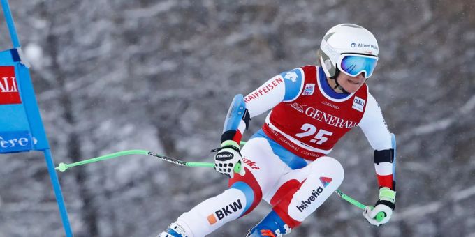 Die Schweizerin Priska Nufer vor einem Jahr in Val d'Isère. Dieses Jahr wurden die Damen-Rennen abgesagt. Die Schweizerin Priska Nufer.