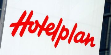 Das Logo von Reiseveranstalter Hotelplan.