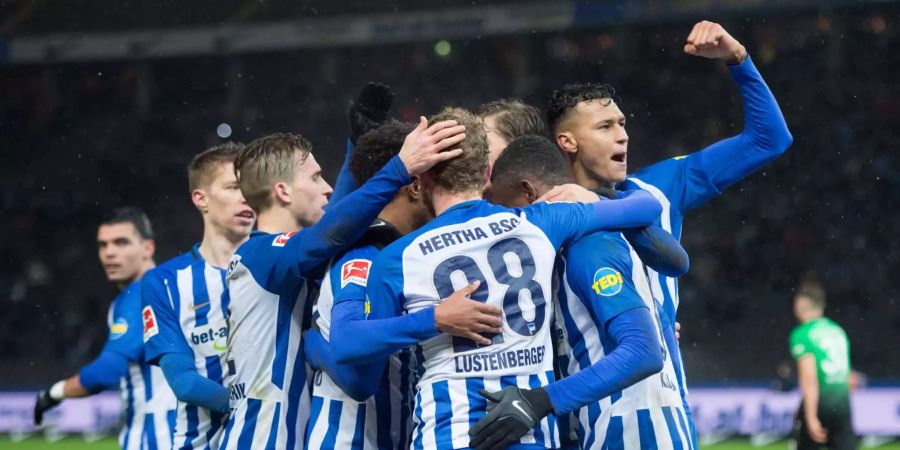 Hertha Berlin gelingt der Sieg gegen Hannover 96.