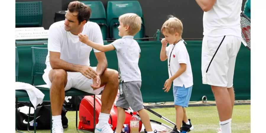 Federer eröffnet am Montag das Grand-Slam-Turnier.