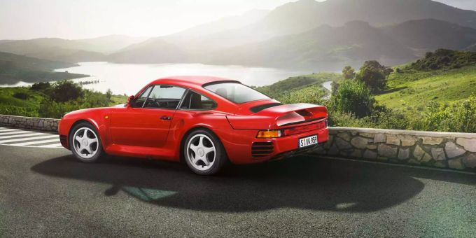 Noch heute eine Legende: Der Supersportler 959. Noch heute eine Legende: Der Supersportler 959.