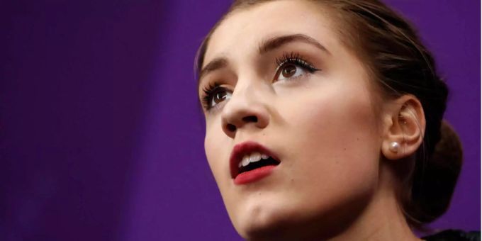 Eiskunstlauf - Alexia Paganini zeigt auch in der Kür eine gute Leistung