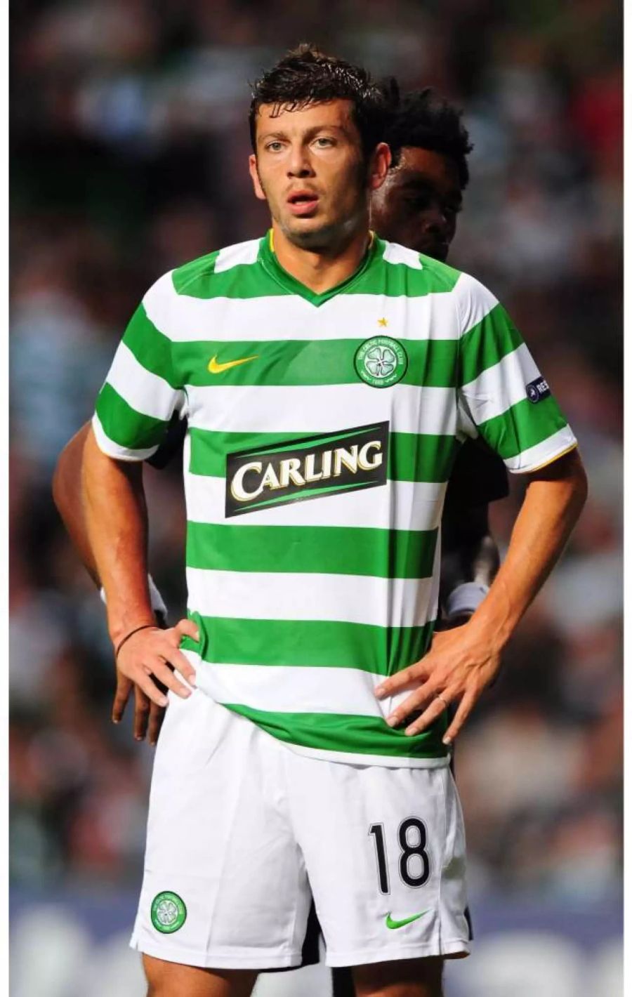 Von 2007 bis 2009 spielte Donati bei Celtic Glasgow.