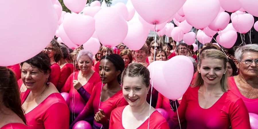 Die Schlussfeier des Eidgenössischen Turnfests 2019 in Aarau: 2031 soll das Eidgenössische Turnfest im Tessin stattfinden. (Archivbild)