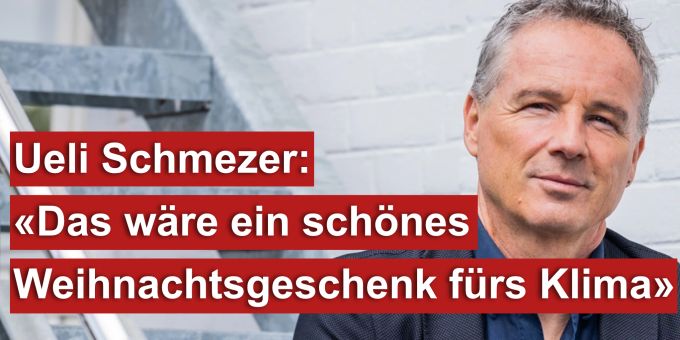 Ueli Schmezer - «Das wäre ein schönes Weihnachtsgeschenk für das Klima»