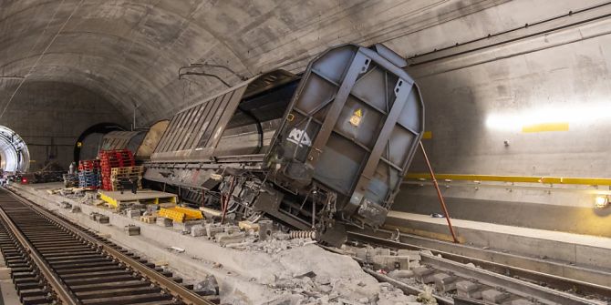 entgleisung gotthard basistunnel güterverkehr