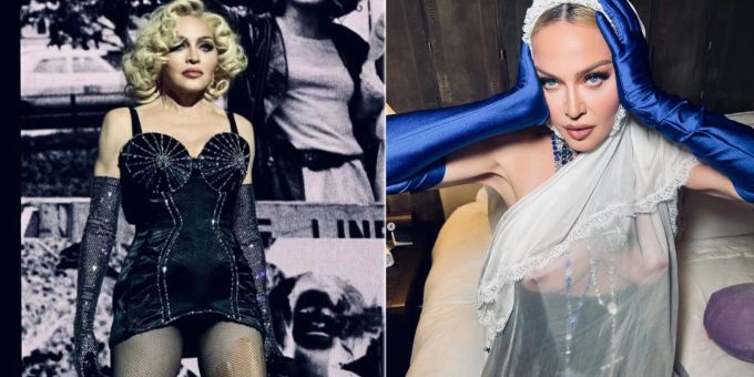 Oben-ohne-Bilder - Das macht Madonna also während ihrer Welttournee