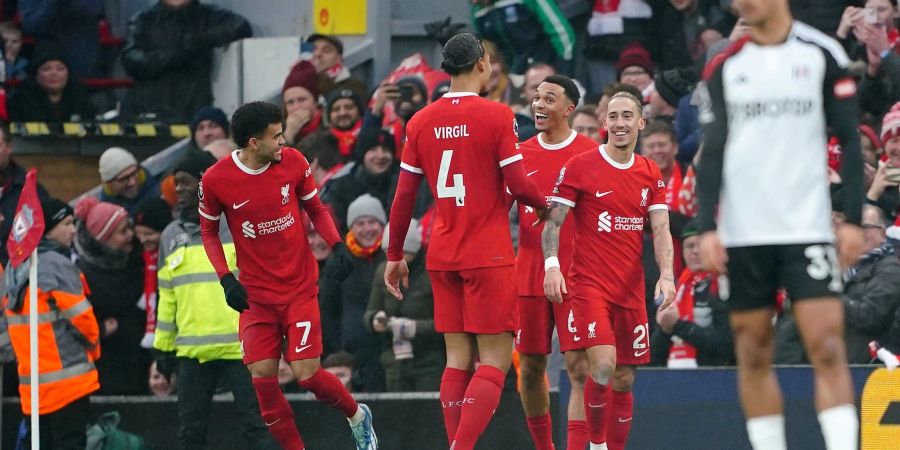 Liverpool feierte gegen Fulham einen knappen Sieg.