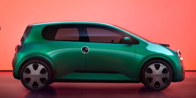 Die E-Version des Renault Twingo erinnert stark an die erste Generation des Klassikers. Renault Twingo elektrisch Prototyp