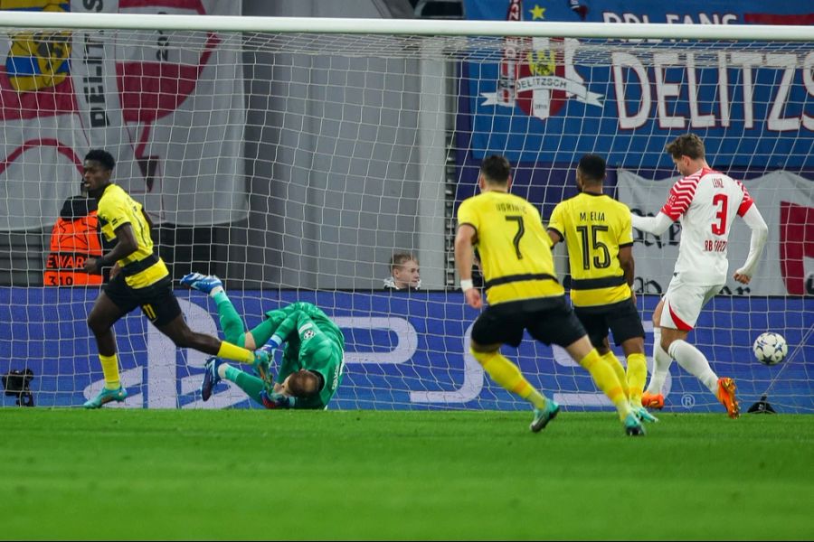 Nur zwei Minuten nach dem 0:1 gleicht Ebrima Colley für YB aus.