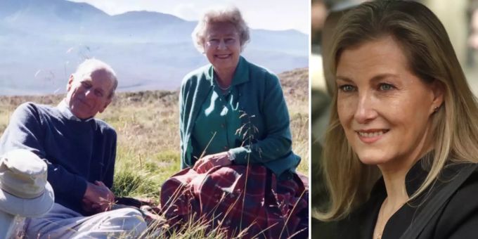 Sophie Wessex (rechts) trauert um ihren Schwiegervater Prinz Philip. prinz philip