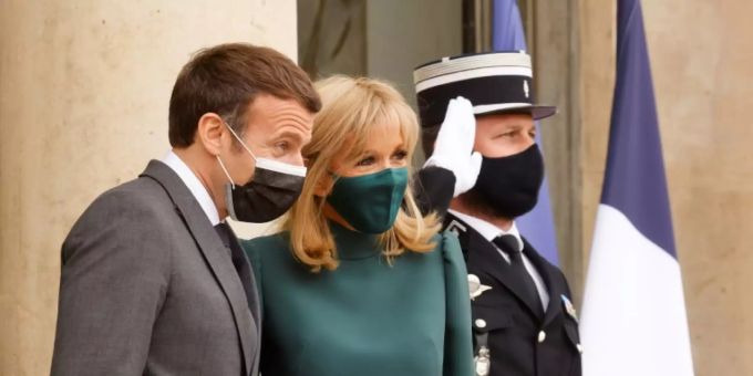 Emmanuel und Brigitte Macron Emmanuel und Brigitte Macron
