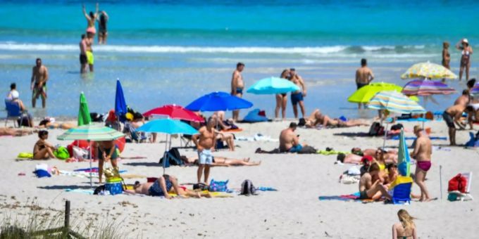 Strand in Italien Strand in Italien