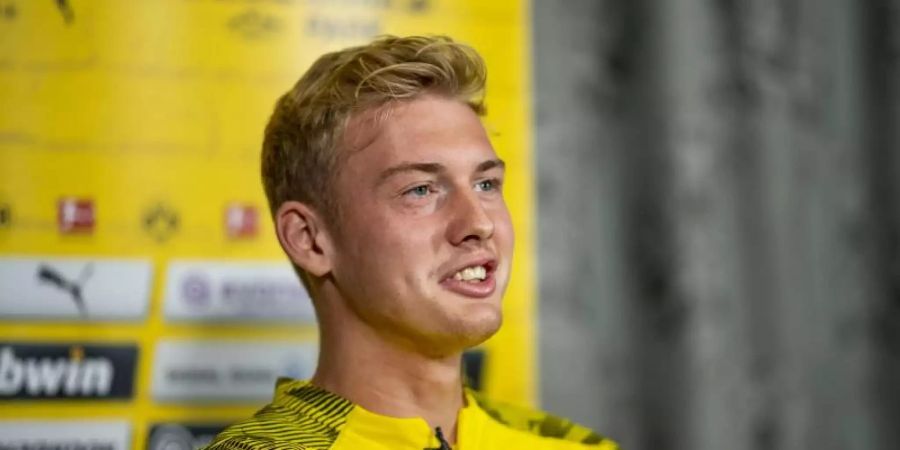 BVB-Neuzugang Julian Brandt hat Probleme mit den Adduktoren. Foto: David Inderlied