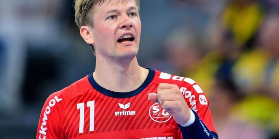 Lasse Svan bleibt bis 2022 in Flensburg. Foto: Uwe Anspach