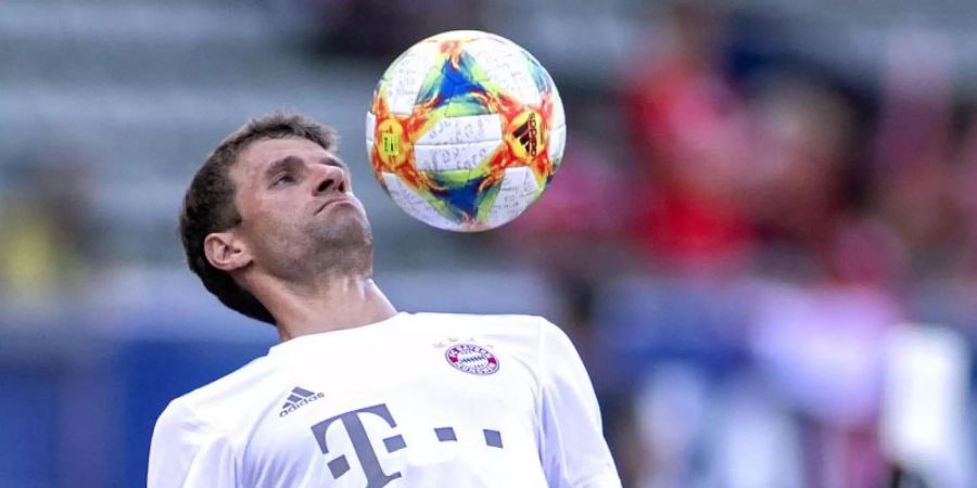 Verschwendet noch keine Gedanken an sein Karriereende: Thomas Müller hat noch bis 2021 einen Vertrag beim FC Bayern. Foto: Javier Rojas/Pi/Prensa Internacional via ZUMA/