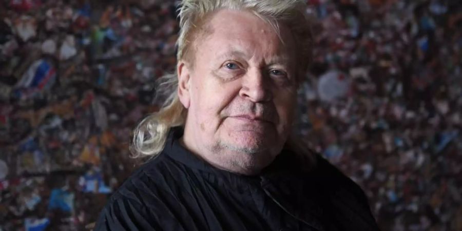 Der Aktionskünstler HA Schult feiert seinen 80. Geburtstag. Foto: Henning Kaiser