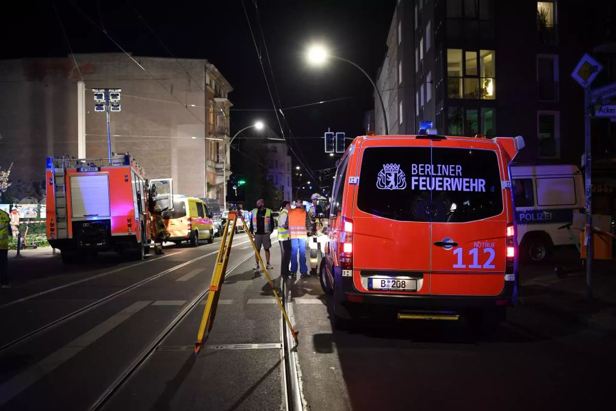 Schwerer Unfall mit vier Toten in Berlin