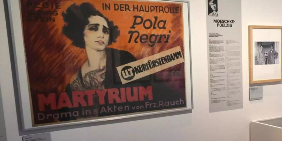 Pola Negri war ein grosser Stummfilm-Star. Foto: Wolfgang Kumm