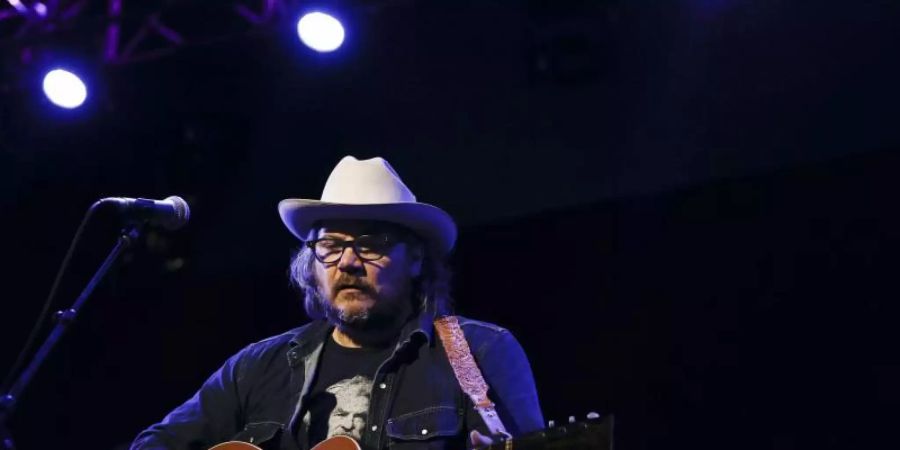 US-Musiker Jeff Tweedy 2016 beim Byron Bay Bluesfest. Foto: Kabir Dhanji