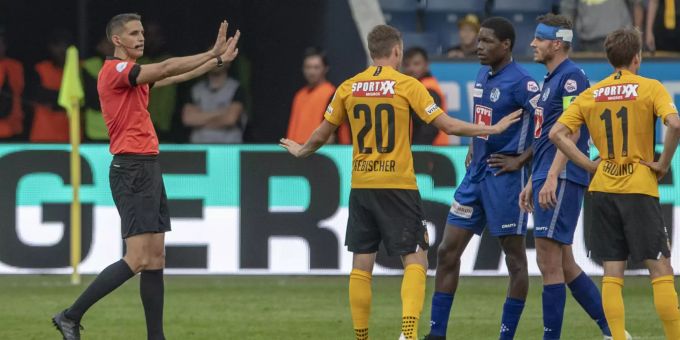 Der FC Luzern erkämpfte sich einen Punkt gegen YB. FC Luzern YB