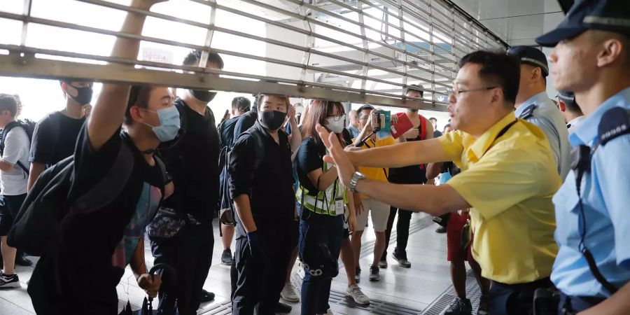 Proteste in Hongkong