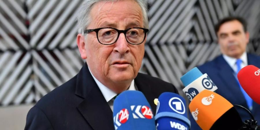 Juncker in Brüssel