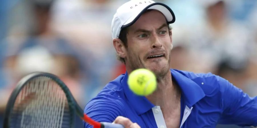 Andy Murray wird bei den US Open nicht im Einzel antreten. Foto: Gary Landers/AP