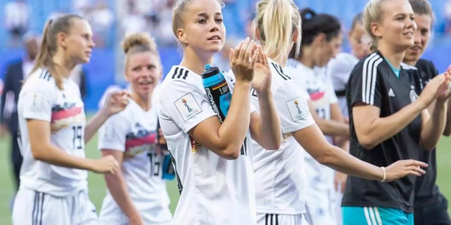 Nach dem Gruppensieg zieht das deutsche Team erneut um. Foto: Sebastian Gollnow