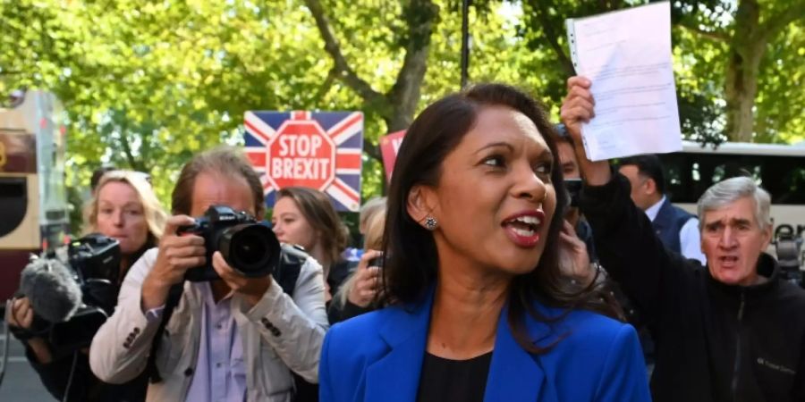 Anti-Brexit-Aktivistin Gina Miller