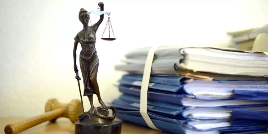 Eine modellhafte Nachbildung der Justitia