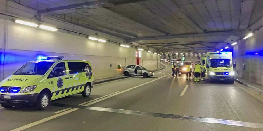 Der Unfallort in Basel.