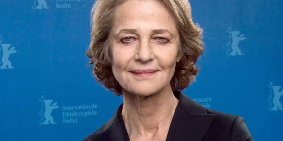 Charlotte Rampling wird geehrt. Foto: Tim Brakemeier/Archiv