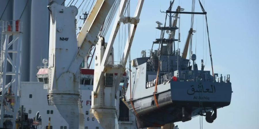 Küstenschutzboot für Saudi-Arabien in Rügen