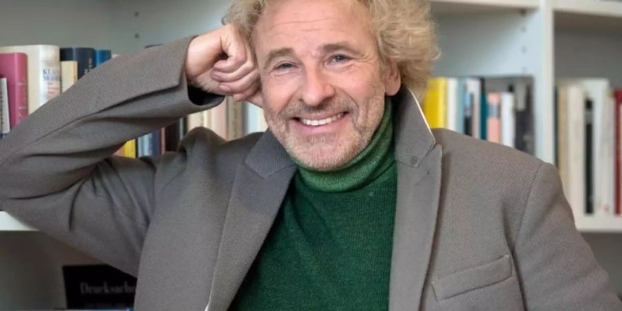 Der Entertainer und Showmaster Thomas Gottschalk kann 's nicht lassen. Foto: Sven Hoppe