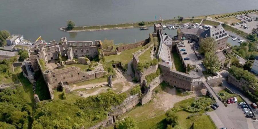 Rheinfels ist eine der grössten Burgruinen am Oberen Mittelrhein. Foto: Thomas Frey