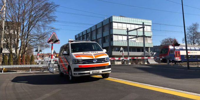 Die Stadtpolizei Uster im Einsatz. (Symbolbild)