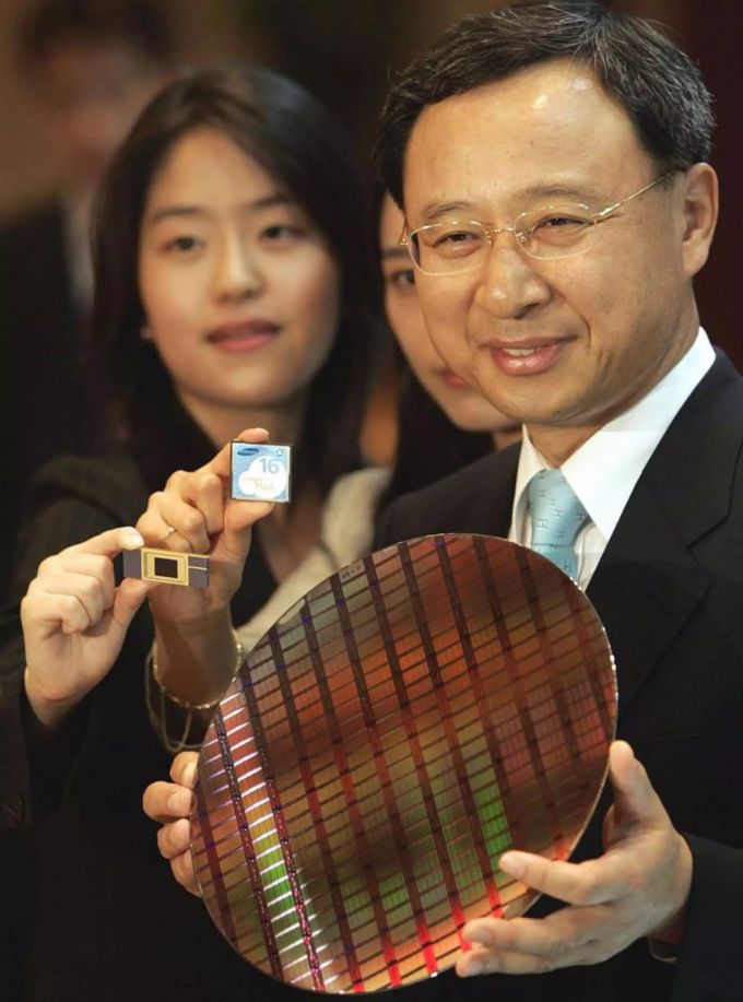 Der ehemalige Leiter der Halbleiter-Abteilung von Samsung, Hwang Chang-gyu. Halbleiter Samsung