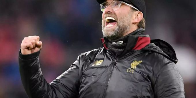 Liverpools Trainer Jürgen Klopp freut sich schon auf das Halbfinale. Foto: Tobias Hase Liverpools Trainer Jürgen Klopp freut sich schon auf das Halbfinale. Foto: Tobias Hase