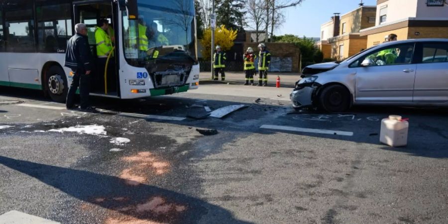 Die Unfallstelle