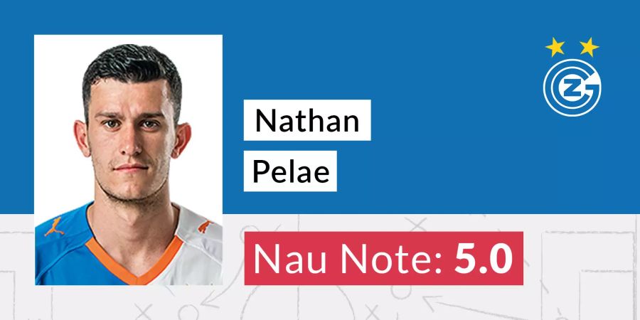 Die Nau-Note für Nathan Pelae (GC).