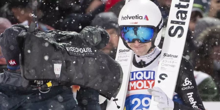 Guter Zwölfter am Holmenkollen: Simon Ammann