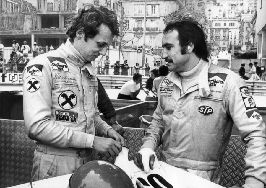 Lauda und Clay Regazzoni