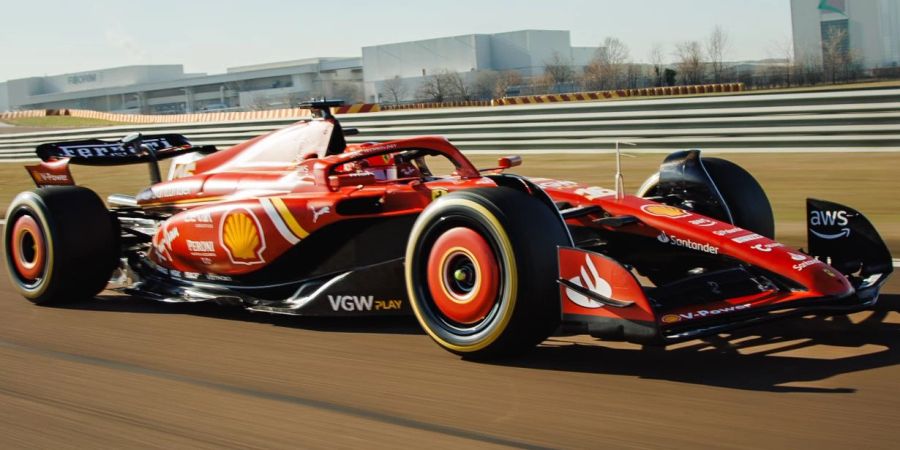 Formel 1 Ferrari Leclerc