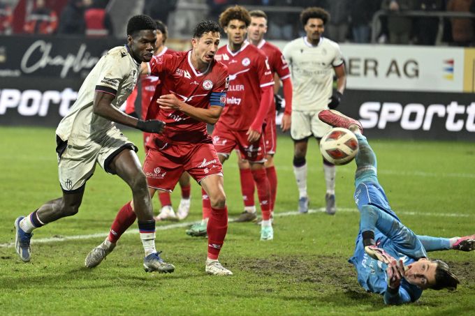 Thierno Barry erzielte gegen den FC Winterthur seine ersten Tore für den FC Basel. FC Winterthur FC Basel