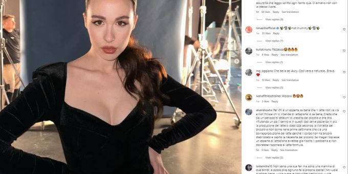 Aurora Ramazzotti teilte gerne auf ihrem Instagram-Kanal. Michelle Hunziker Aurora
