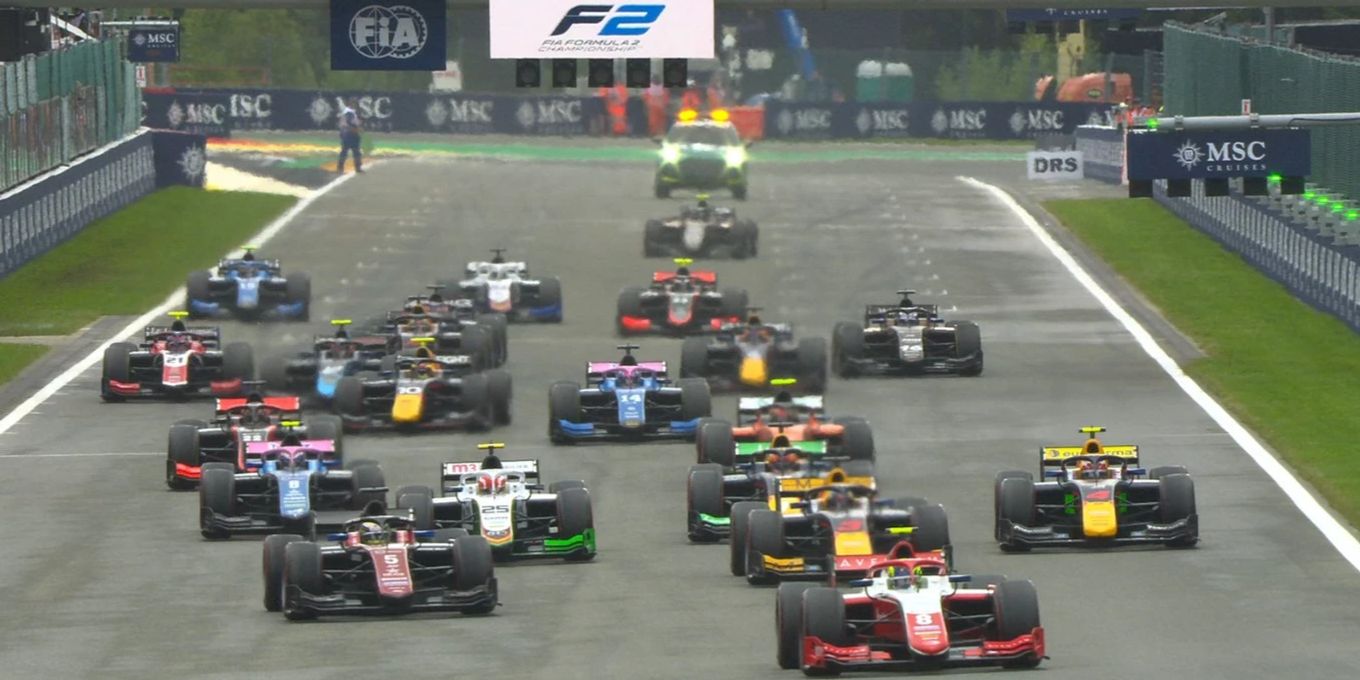 Faszinierend Formel 2 Rennen Ebenbildnull