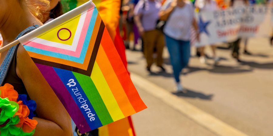 Die Zurich Pride war ein voller Erfolg bei bestem Wetter.